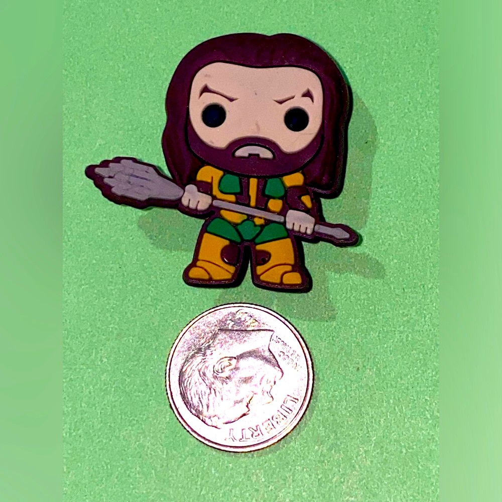 (10 for $15) Justice League Aquaman Croc Shoe Charms